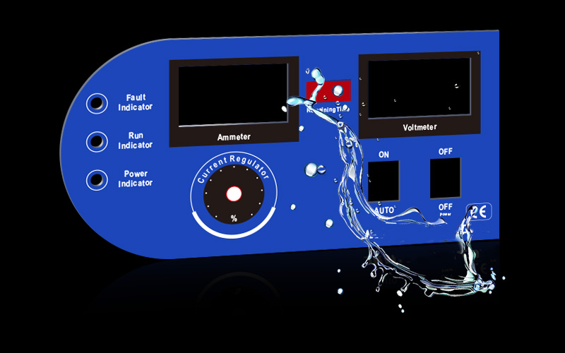 White Digital Membrane Switch Customization