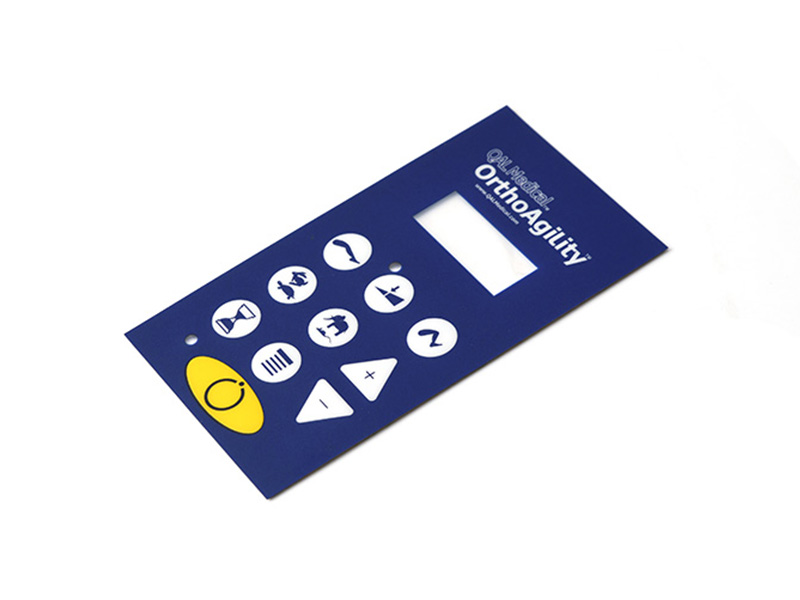 Graphic Overlays Metal Dome Membrane Switch Customization