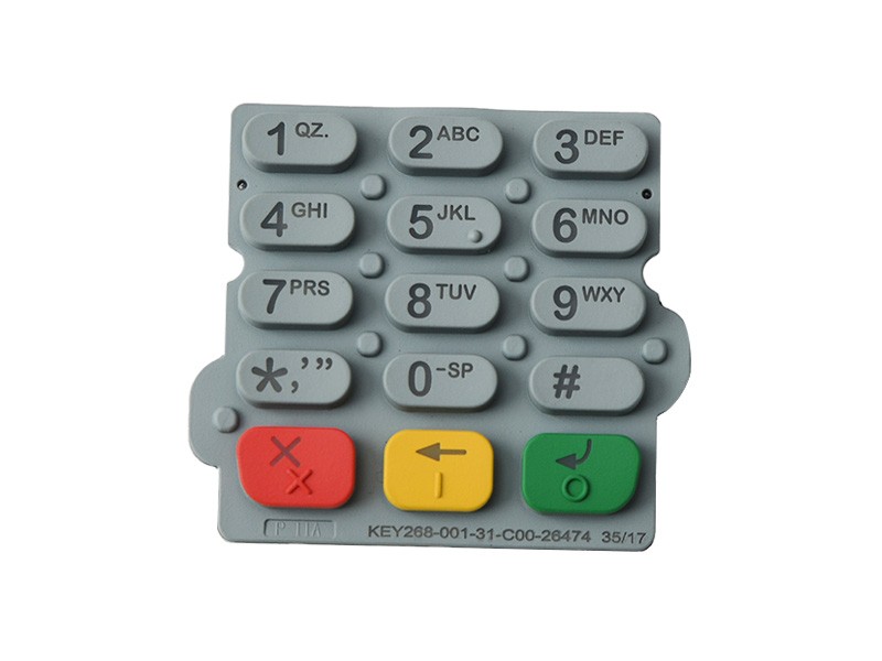 Silicone Rubber Membrane Keypad Dome Switch