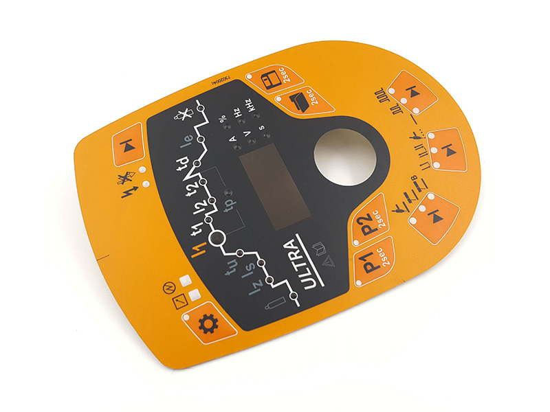 Membrane Switch with Hole