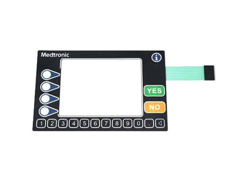 Customized Premium Graphic Overlay Membrane Switch