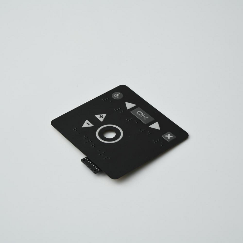 Blind Membrane Switch Button Panel Customization